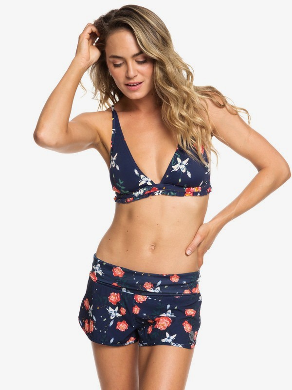roxy, Endless Summer 4.5" Boardshorts, MEDIEVAL BLUE GARDEN LILY SWIM (bte9) 0 Endless Summer 4.5" Boardshorts Blue ERJBS03120 Roxy