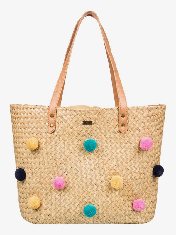 roxy, Pretty Love 23L Straw Purse, NATURAL (yef0) 0 Pretty Love 23L Straw Purse Yellow ERJBT03139 Roxy