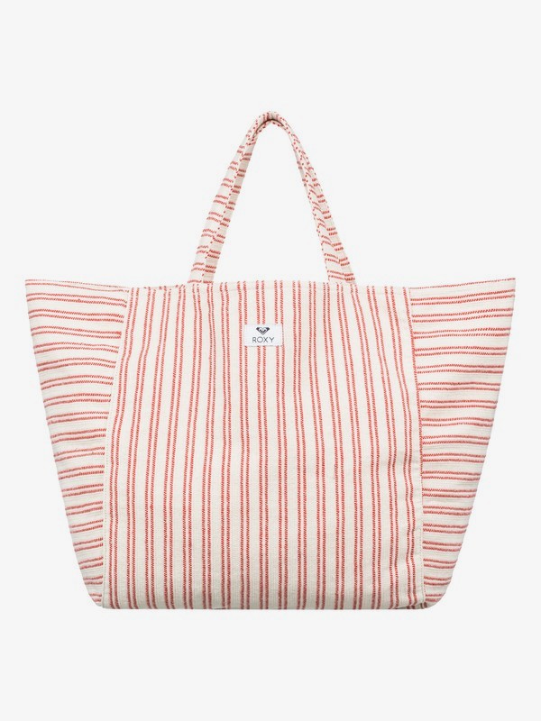 roxy, Time Is Now 3L - Tote bag en toile pour Femme, DEEP CLARET (rqh0) 0 Time Is Now 3L - Tote bag en toile pour Femme Rouge ERJBT03146 Roxy