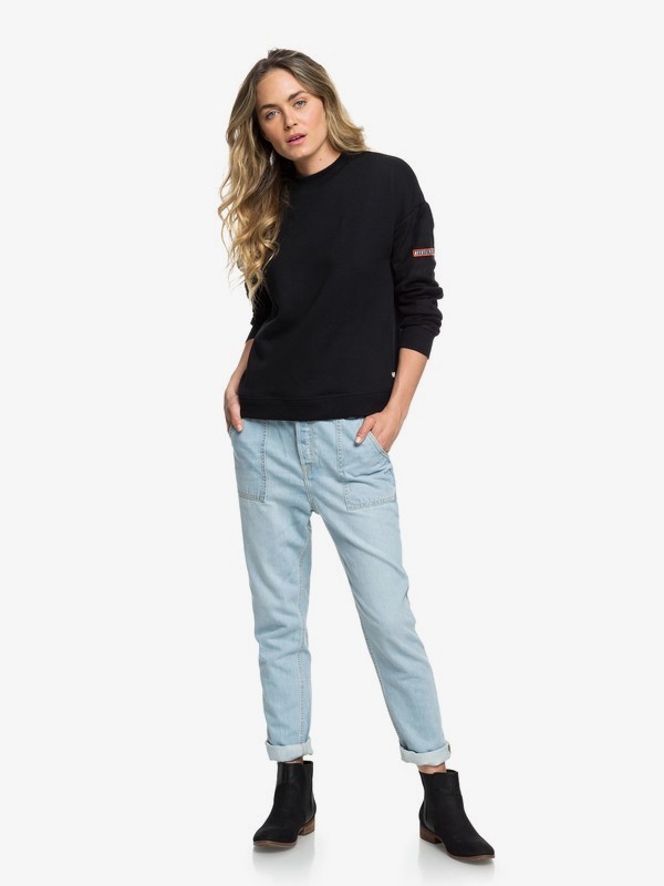 roxy, Crazy Night - Vaqueros de corte relajado para Mujer, LIGHT BLUE (bfn0) 0 Crazy Night - Vaqueros de corte relajado para Mujer Azul ERJDP03195 Roxy