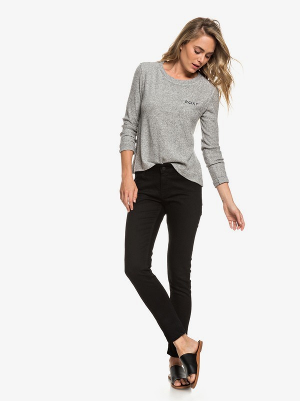 roxy, Bandit Pant - Vaquero de Corte Ceñido para Mujer, BLACK (kvd0) 0 Bandit Pant - Vaquero de Corte Ceñido para Mujer Negro ERJDP03209 Roxy