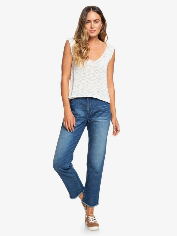 roxy, Good Story Straight Fit Jeans, DARK INDIGO (byj0) 0 Good Story Straight Fit Jeans Blue ERJDP03221 Roxy
