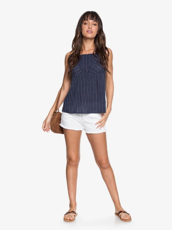 roxy, Rock Crossing White Denim Shorts, WHITE (wbb0) 0 Rock Crossing White Denim Shorts White ERJDS03177 Roxy