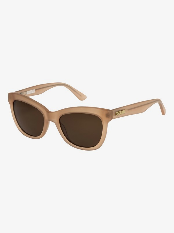 roxy, Alicia - Sunglasses for Women, MATTE CRYSTAL CHAMPAGNE/BROWN (xnns) 0 Alicia - Sunglasses for Women Orange ERJEY03025 Roxy