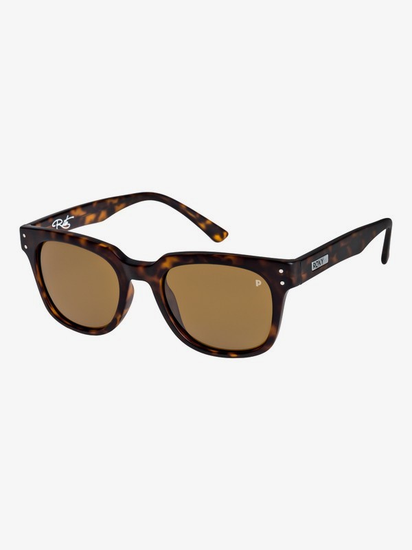 roxy, Rita Polarized Sunglasses, MATTE TORTOISE/POLARIZED BROWN (xccc) 0 Rita Polarized Sunglasses Brown ERJEY03043 Roxy