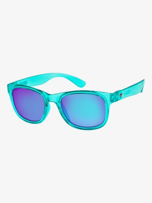 roxy, Runaway - Lunettes de soleil pour Femme, SHINY CRYSTAL BLUE AQUA/ML TUR (xbbb) 0 Runaway - Lunettes de soleil pour Femme Bleu ERJEY03049 Roxy