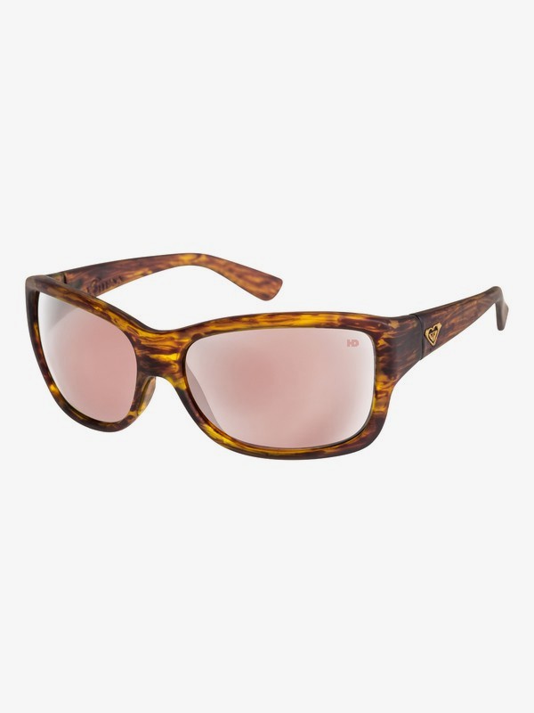 roxy, Athena HD Polarised - Gafas de Sol para Mujer, MATTE HAVANA BROWN/ PINK HD PO (xccm) 0 Athena HD Polarised - Gafas de Sol para Mujer Marron ERJEY03059 Roxy