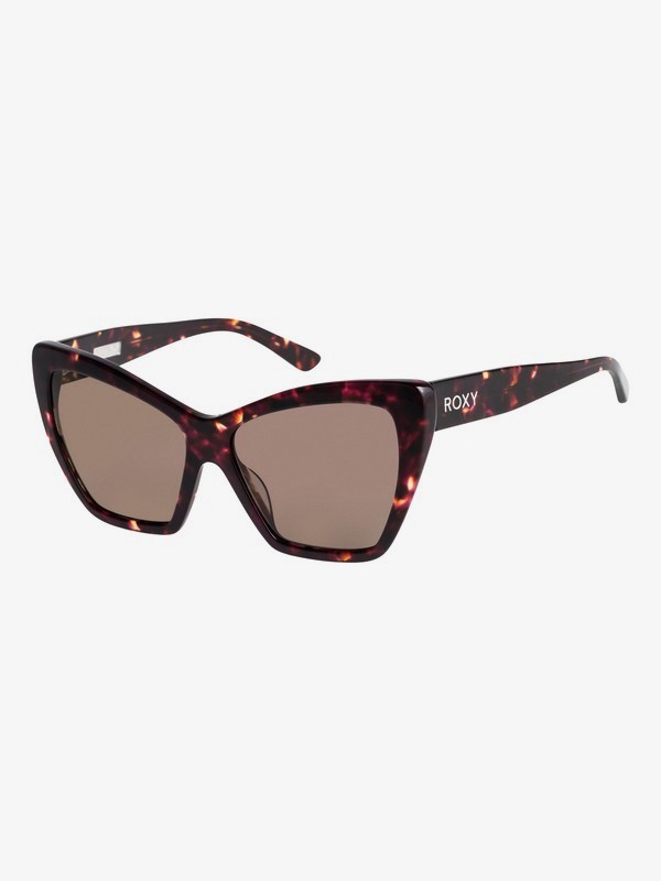 roxy, Lunar - Gafas de Sol para Mujer, SHINY TORTOISE RED/BROWN (xcrc) 0 Lunar - Gafas de Sol para Mujer Marron ERJEY03064 Roxy