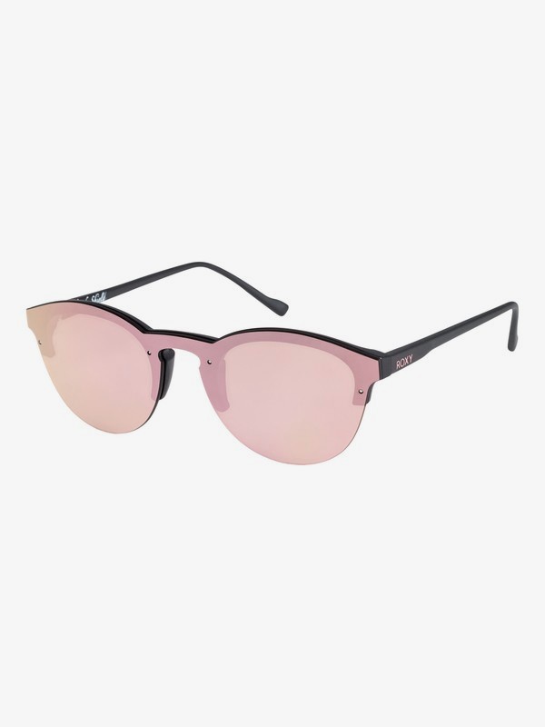 roxy, Lady Shield - Sunglasses for Women, MATTE BLACK/FLASH ROSE GOLD (xkkn) 0 Lady Shield - Sunglasses for Women Grey ERJEY03069 Roxy