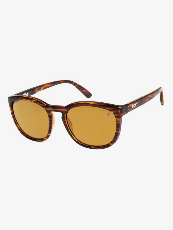 roxy, Kaili Polarized Sunglasses, SHINY HAVANA BROWN/FLASH GOLD (xcsp) 0 Kaili Polarized Sunglasses Brown ERJEY03077 Roxy