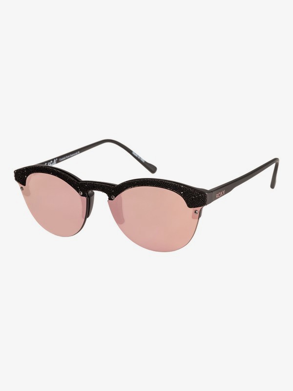 roxy, Lady Shield Swarovski - Gafas de sol para Mujer, MATTE BLACK/FLASH ROSE GOLD (xkkn) 0 Lady Shield Swarovski - Gafas de sol para Mujer Gris ERJEY03079 Roxy