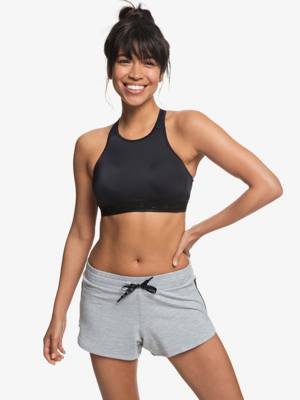 roxy, Turn Up The Sun Sports Shorts, HERITAGE HEATHER (sgrh) 0 Turn Up The Sun Sports Shorts Grey ERJFB03187 Roxy