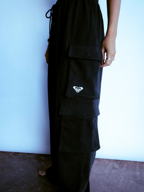 Kelia Baggy Cargo Tracksuit Bottoms for Women Roxy