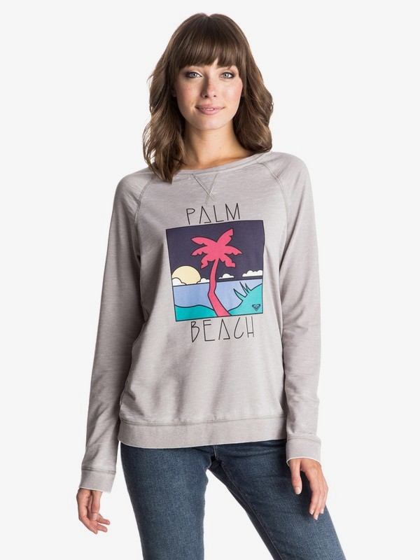 Ray Of Light Palm Beach - Sweatshirt ERJFT03271 0 Ray Of Light Palm Beach Pullover Sweatshirt ERJFT03271 Roxy