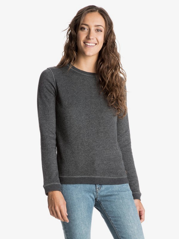 roxy, Signature - Sweatshirt, TRUE BLACK (kvj0) 0 Signature - Sweatshirt Schwarz ERJFT03375 Roxy
