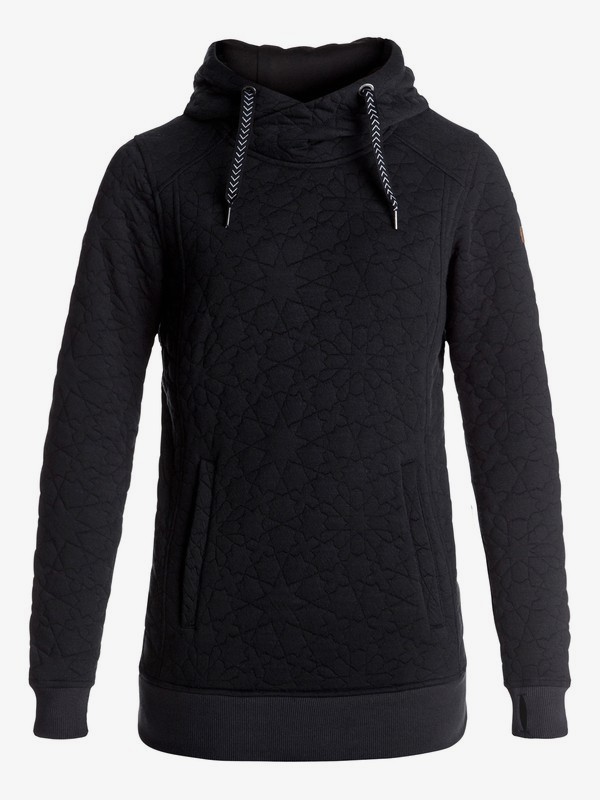 roxy, Dipsy - Sudadera Con Capucha para Mujer, TRUE BLACK (kvj0) 0 Dipsy - Sudadera Con Capucha para Mujer Negro ERJFT03551 Roxy