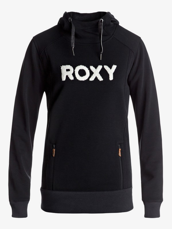 roxy, Liberty - Sudadera Con Capucha Técnica para Mujer, TRUE BLACK (kvj0) 0 Liberty - Sudadera Con Capucha Técnica para Mujer Negro ERJFT03570 Roxy