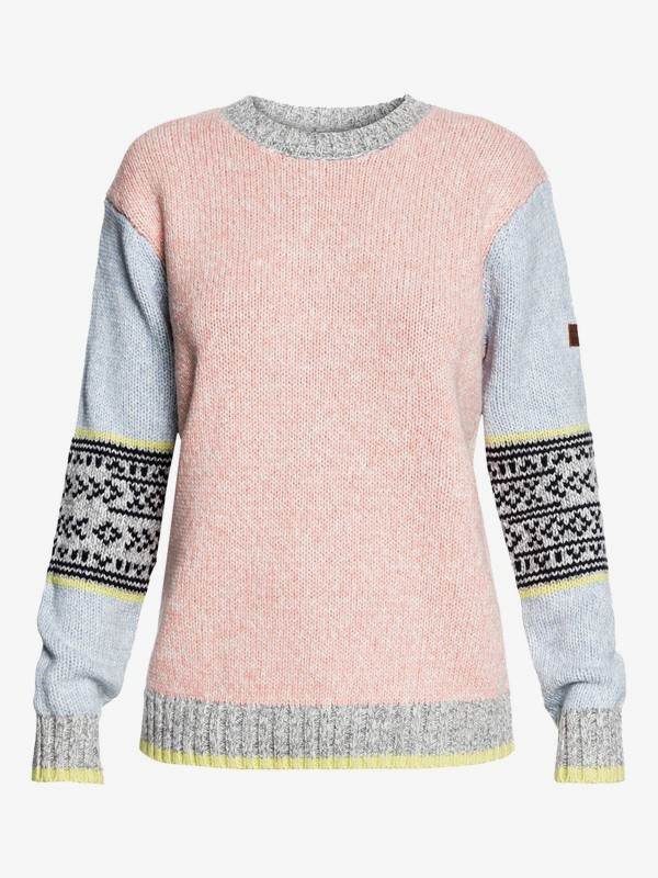 roxy, Cozy Sound Technical Sweatshirt, CORAL CLOUD (mfn0) 0 Cozy Sound Technical Sweatshirt Pink ERJFT03743 Roxy