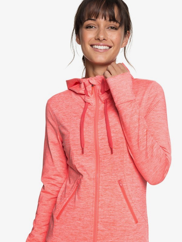 roxy, Every Little Things - Zip-Up Hoodie for Women, ODALISCA (rlg0) 0 Every Little Things - Zip-Up Hoodie for Women Red ERJFT03792 Roxy