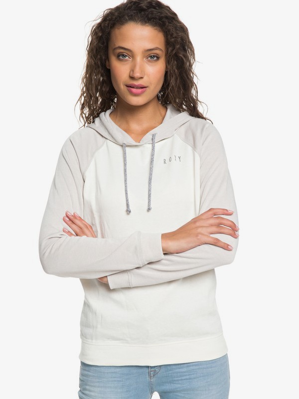roxy, True Harmony B Hoodie, MARSHMALLOW (wbt0) 0 True Harmony B Hoodie White ERJFT03876 Roxy