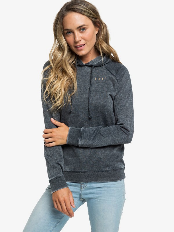 roxy, True Harmony C Hoodie, TRUE BLACK (kvj0) 0 True Harmony C Hoodie Black ERJFT03877 Roxy