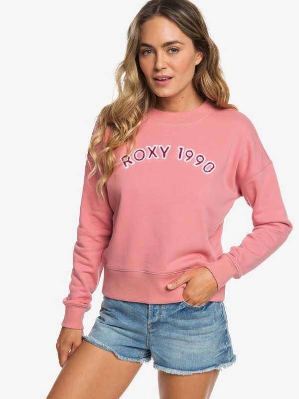 roxy, Maybe Someday - Sudadera para Mujer, BRANDIED APRICOT (mjg0) 0 Maybe Someday - Sudadera para Mujer Rosa ERJFT03920 Roxy