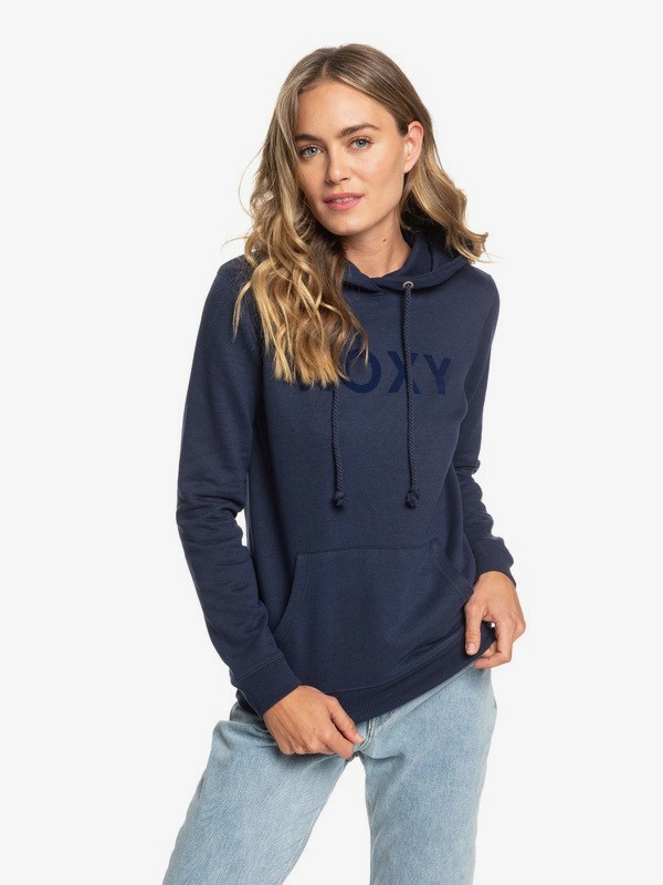 roxy, Eternally Yours A - Sweat à capuche pour Femme, DRESS BLUES (btk0) 0 Eternally Yours A - Sweat à capuche pour Femme Bleu ERJFT03941 Roxy