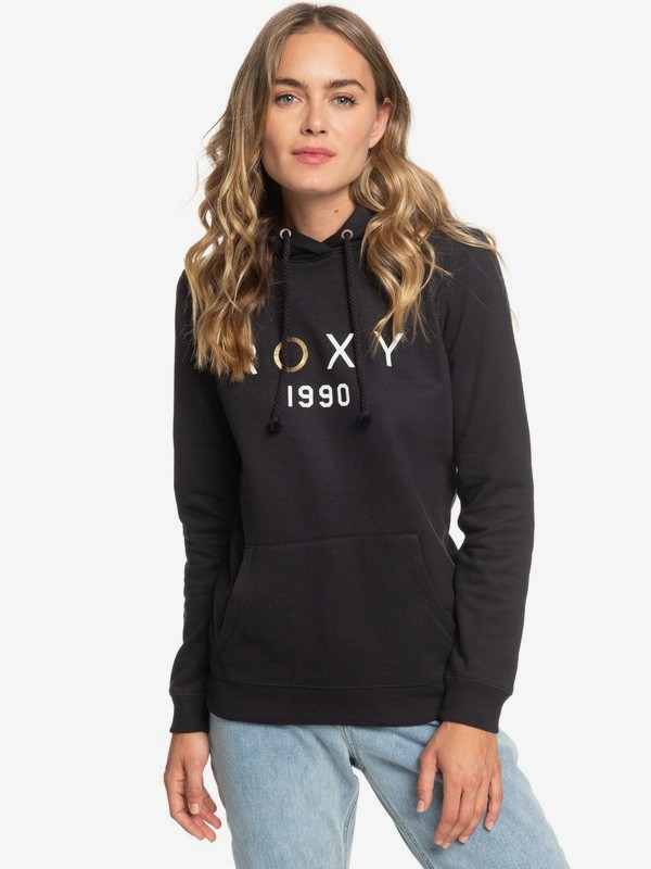 roxy, Eternally Yours B - Sweat à capuche pour Femme, TRUE BLACK (kvj0) 0 Eternally Yours B - Sweat à capuche pour Femme Noir ERJFT03942 Roxy