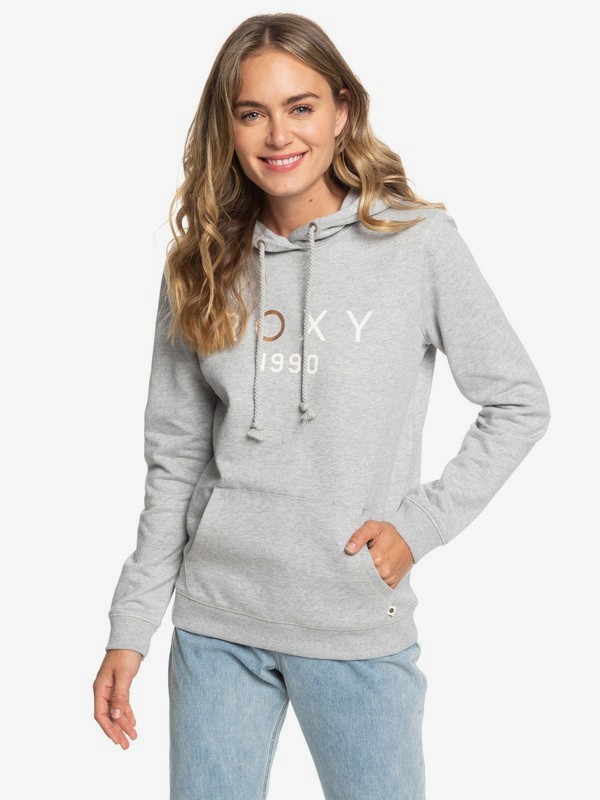 roxy, Eternally Yours B - Sweat à capuche pour Femme, HERITAGE HEATHER (sgrh) 0 Eternally Yours B - Sweat à capuche pour Femme Gris ERJFT03942 Roxy