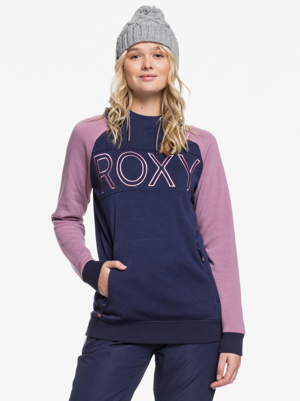 roxy, Liberty Technical Hoodie, MEDIEVAL BLUE (bte0) 0 Liberty Technical Hoodie Blue ERJFT03970 Roxy