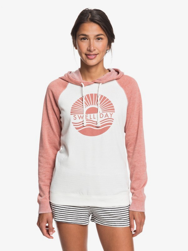 roxy, True Harmony B Hoodie, CEDAR WOOD (mms0) 0 True Harmony B Hoodie Pink ERJFT04078 Roxy