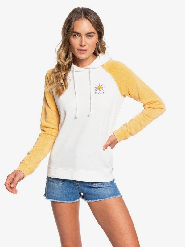 roxy, True Harmony C Hoodie, HONEY GOLD (yjy0) 0 True Harmony C Hoodie Yellow ERJFT04134 Roxy
