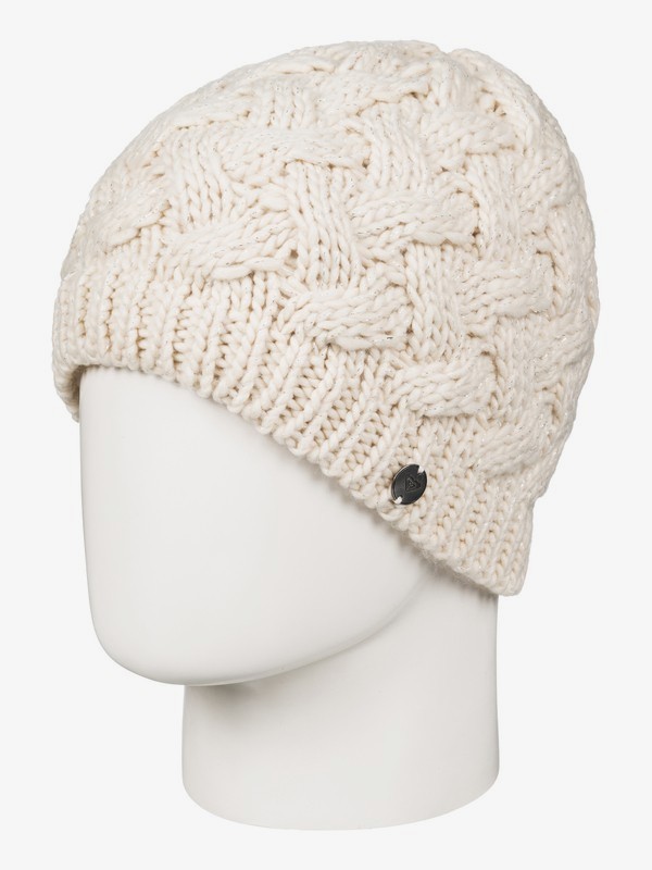 roxy, Love And Snow - Bonnet pour Femme, ANGORA (tee0) 0 Love And Snow - Bonnet pour Femme Beige ERJHA03264 Roxy