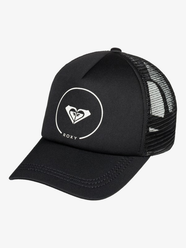 roxy, Truckin - Casquette trucker pour Femme, ANTHRACITE (kvj0) 0 Truckin - Casquette trucker pour Femme Noir ERJHA03315 Roxy
