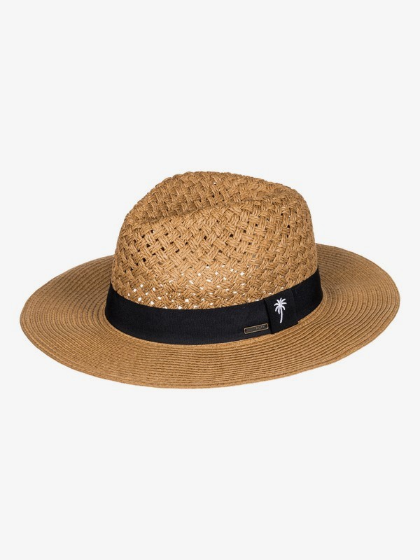 roxy, Sky Of My Dreams Straw Cowgirl Hat, NATURAL (yef0) 0 Sky Of My Dreams Straw Cowgirl Hat ERJHA03326 Roxy
