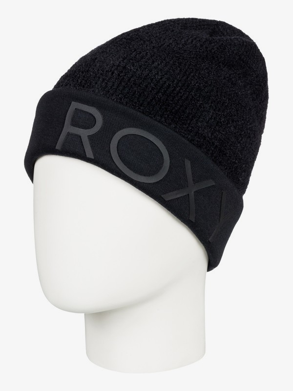 roxy, ROXY Premiere Beanie, TRUE BLACK (kvj0) 0 ROXY Premiere Beanie Black ERJHA03432 Roxy