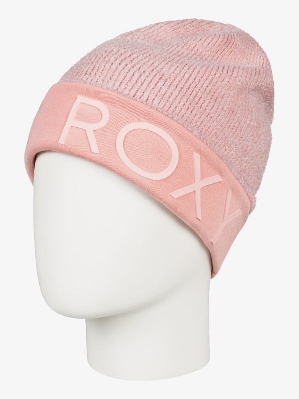 roxy, ROXY Premiere Beanie, CORAL CLOUD (mfn0) 0 ROXY Premiere Beanie Pink ERJHA03432 Roxy