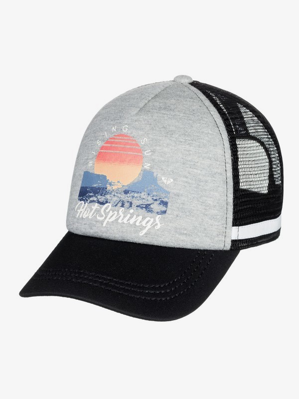 roxy, Dig This Trucker Hat, HERITAGE HEATHER (sgrh) 0 Dig This Trucker Hat Grey ERJHA03441 Roxy