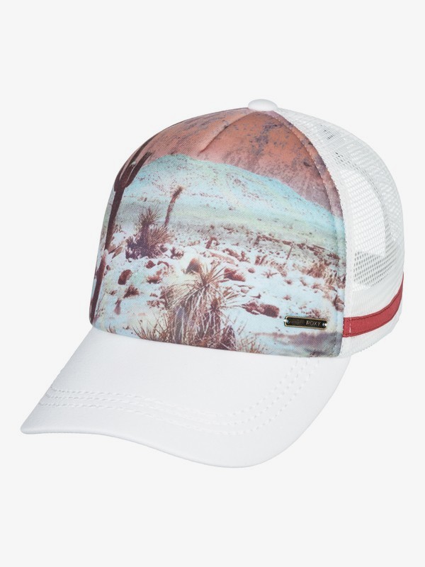 roxy, Dig This Trucker Hat, MARSHMALLOW (wbt0) 0 Dig This Trucker Hat White ERJHA03441 Roxy