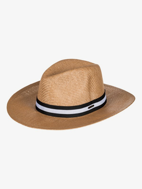 roxy, Sombrero de sol de rafia Here We Go, NATURAL (yef0) 0 Sombrero de sol de rafia Here We Go Amarillo ERJHA03468 Roxy