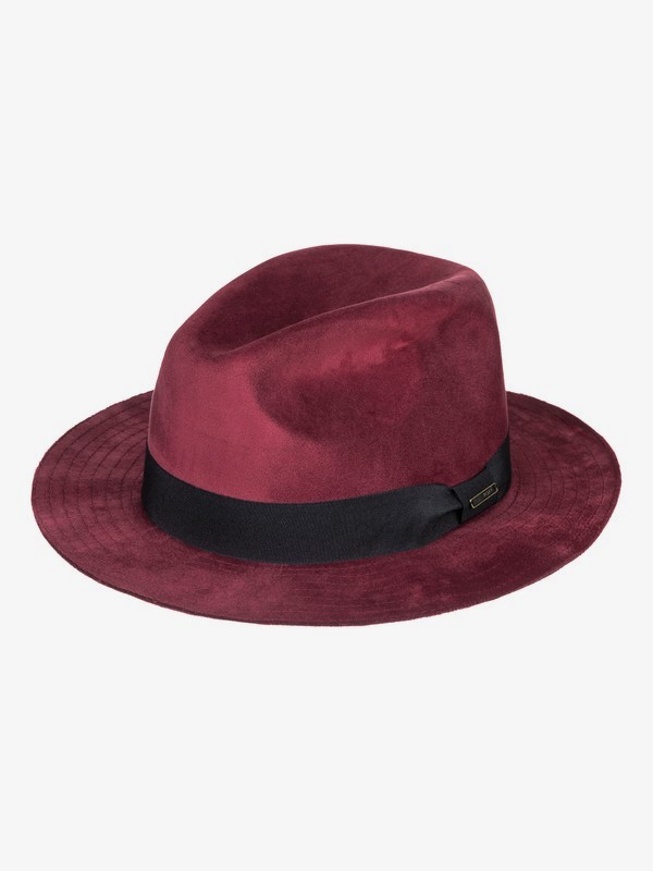 roxy, Kind Of Love - Sobrero fedora para Mujer, TAWNY PORT (rsp0) 0 Kind Of Love - Sobrero fedora para Mujer Rojo ERJHA03473 Roxy