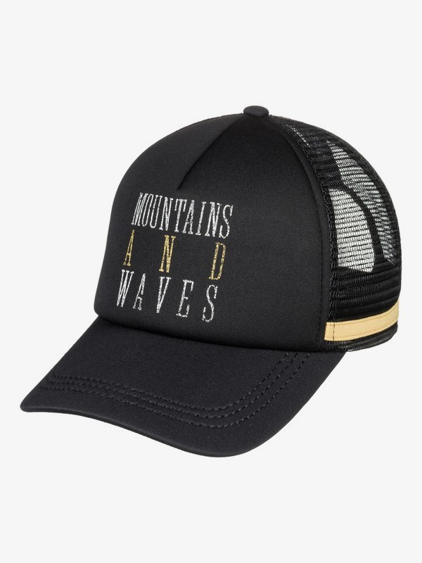 roxy, Dig This Trucker Hat, TRUE BLACK (kvj0) 0 Dig This Trucker Hat Black ERJHA03475 Roxy