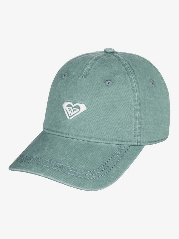 roxy, Dear Believer Baseball Hat, TRELLIS (bkw0) 0 Dear Believer Baseball Hat Blue ERJHA03477 Roxy