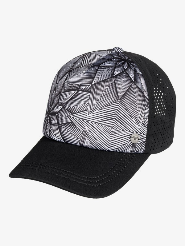 roxy, Waves Machines - Trucker Cap for Women, MARSHMALLOW POP SURF STARS (wbt6) 0 Waves Machines - Trucker Cap for Women White ERJHA03479 Roxy