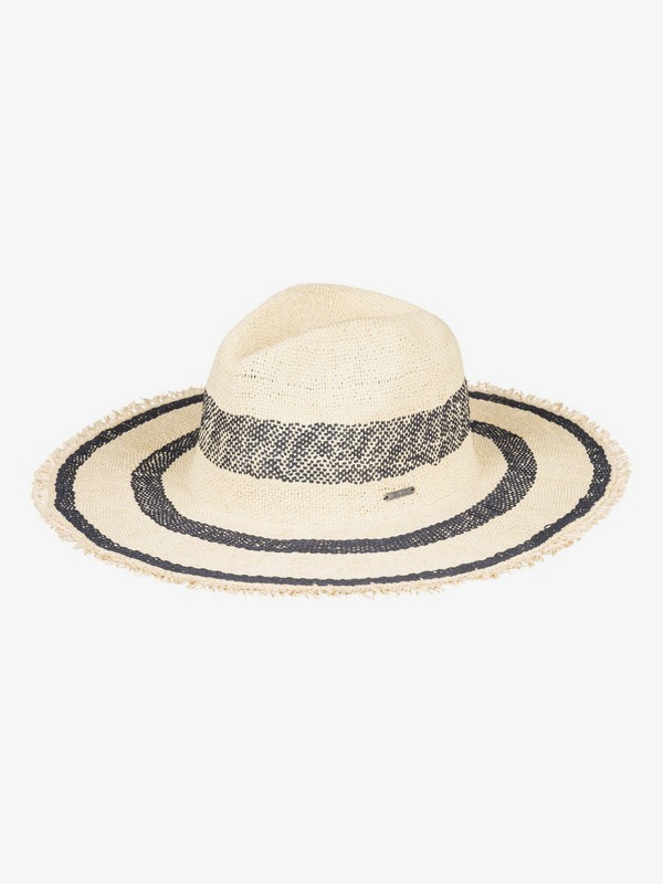 roxy, Sound Of The Ocean Straw Sun Hat, BLUE MIRAGE (bmk0) 0 Sound Of The Ocean Straw Sun Hat Blue ERJHA03522 Roxy