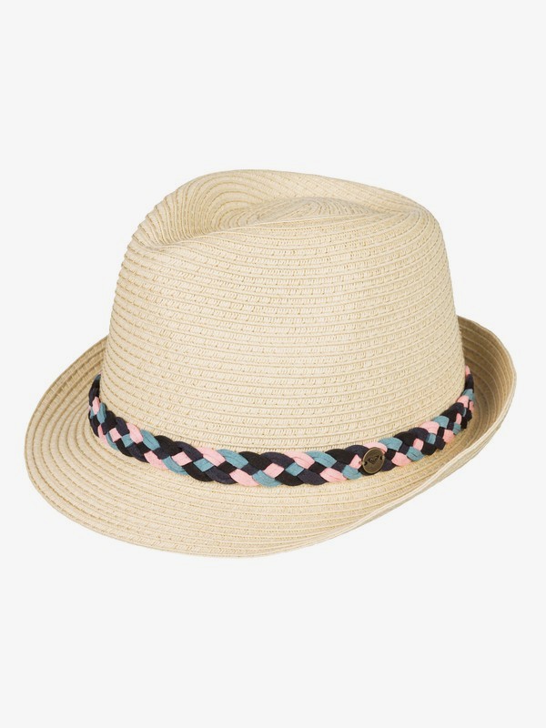 roxy, Sentimiento Straw Trilby Hat, NATURAL (yef0) 0 Sentimiento Straw Trilby Hat Yellow ERJHA03528 Roxy