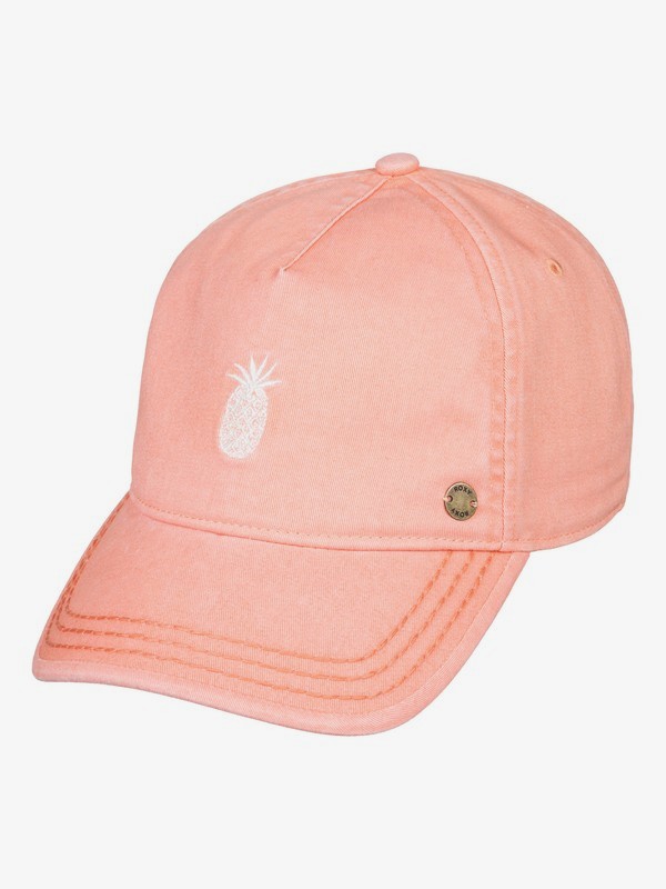 roxy, Next Level Baseball Hat, SALMON (mfg0) 0 Next Level Baseball Hat Pink ERJHA03542 Roxy