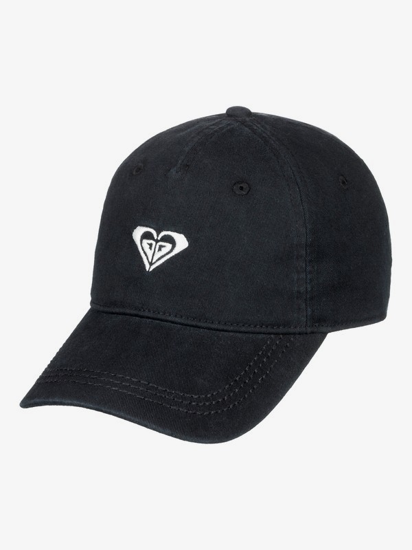 roxy, Dear Believer Baseball Hat, TRUE BLACK (kvj0) 0 Dear Believer Baseball Hat Black ERJHA03544 Roxy