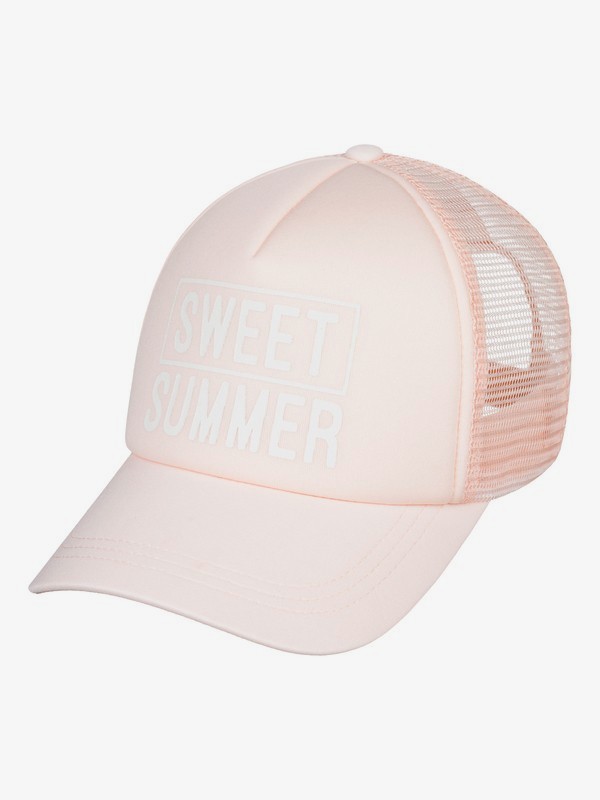 roxy, Truckin Color Trucker Hat, PEARLBLUSH (mcy0) 0 Truckin Color Trucker Hat Pink ERJHA03574 Roxy