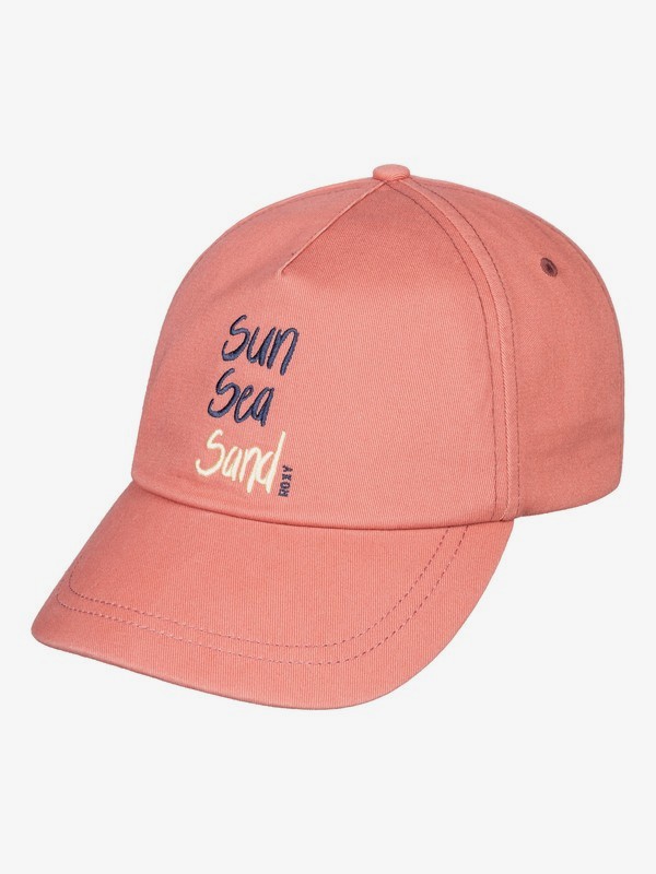 roxy, Extra Innings B Baseball Hat, CARNELIAN (nkw0) 0 Extra Innings B Baseball Hat Orange ERJHA03579 Roxy